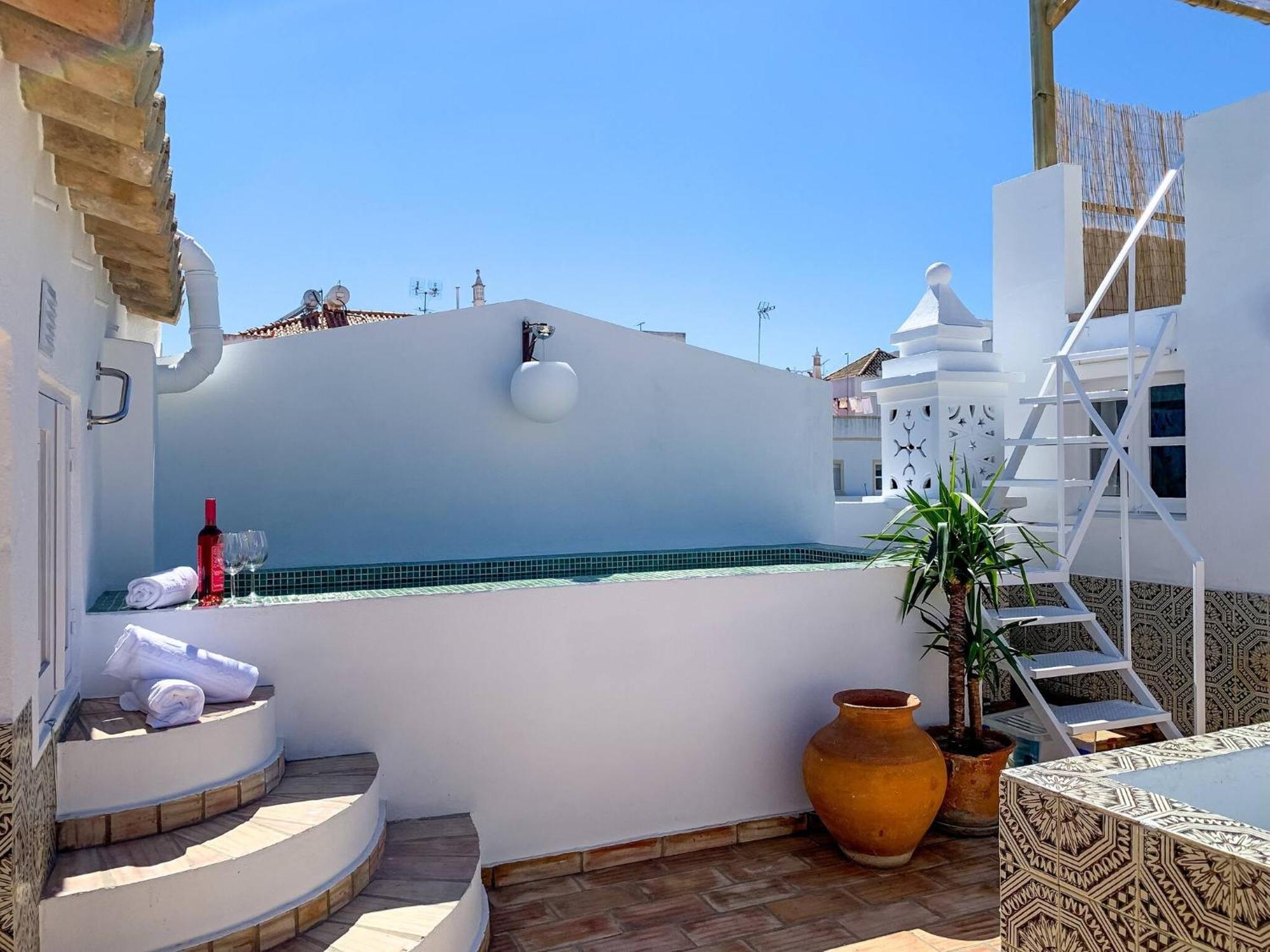 Apartament Casa Castelo, Unique Flat W Pool In Taviras Historical Centre Zewnętrze zdjęcie